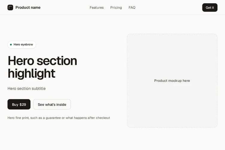 Warm Stone Multi-Page preview